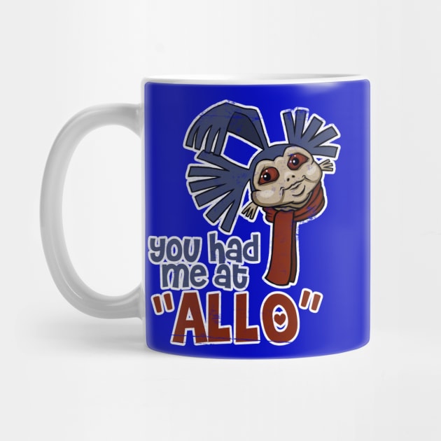 You Had Me at "Allo" by Art By James Hance